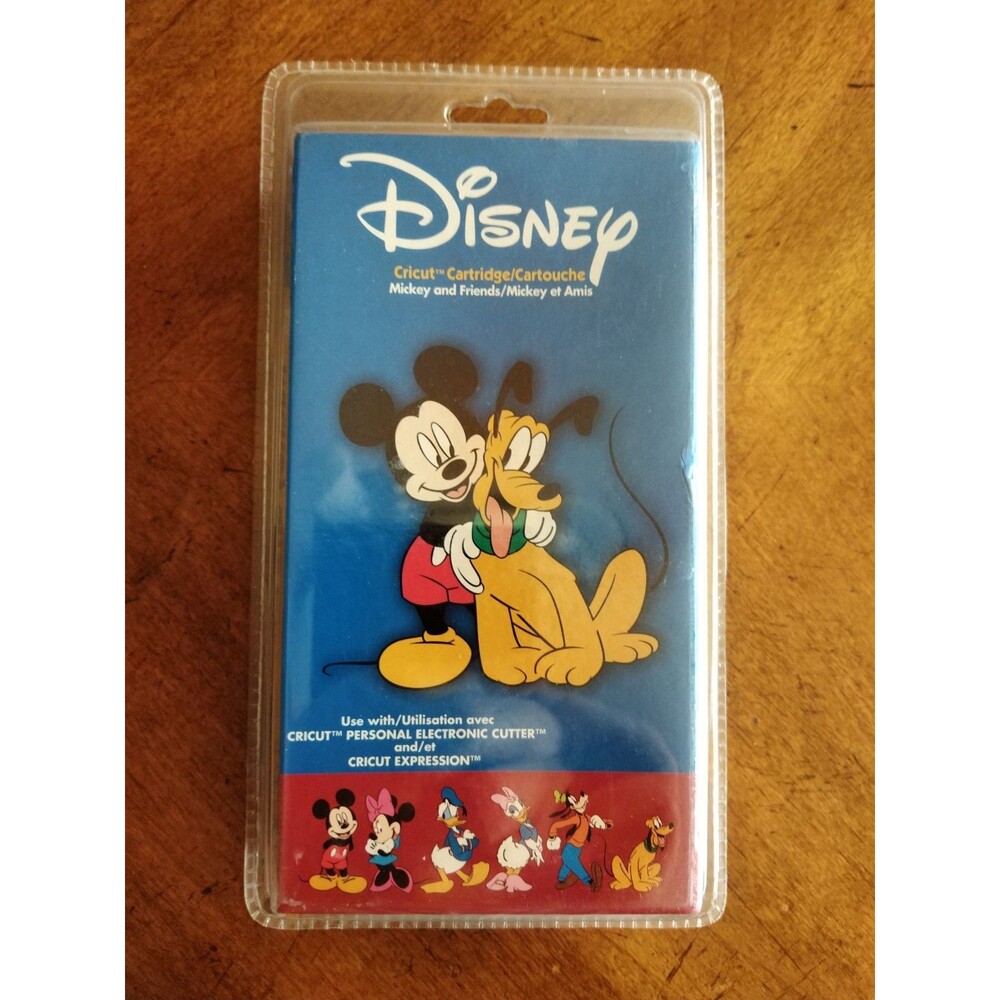 Disney Mickey And Friends Cricut Cartridge Retired 290382 New Sealed!